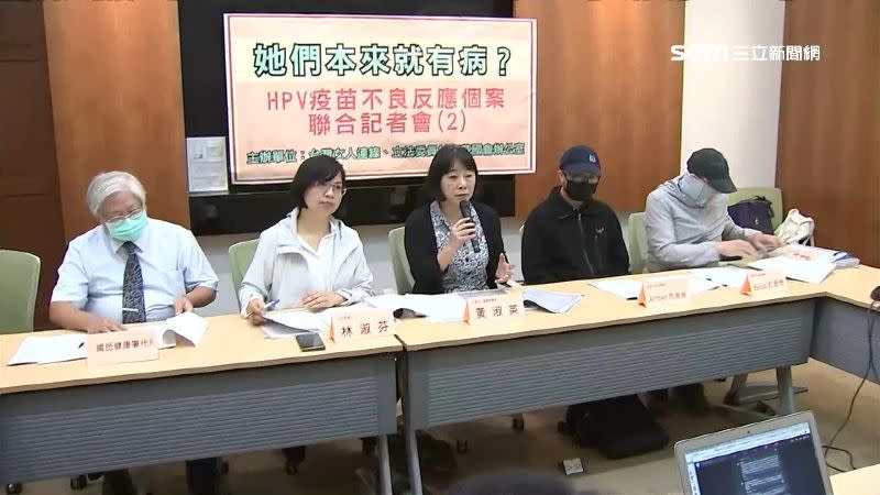 受害家長出面控訴女兒接種HPV疫苗後誘發幼年型關節炎。