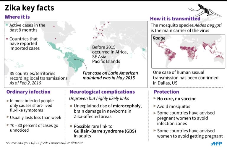 Key facts on the Zika virus