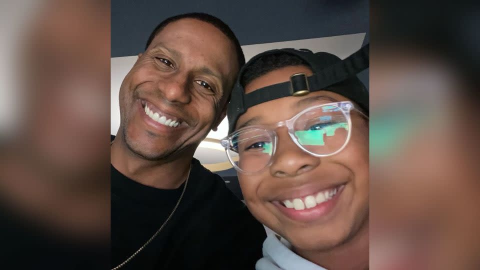 As a dad to his son, Cohen Givens (right), Los Angeles-based actor Givens said he prioritizes teaching honesty, humility and love. - Courtesy Jeremy Givens