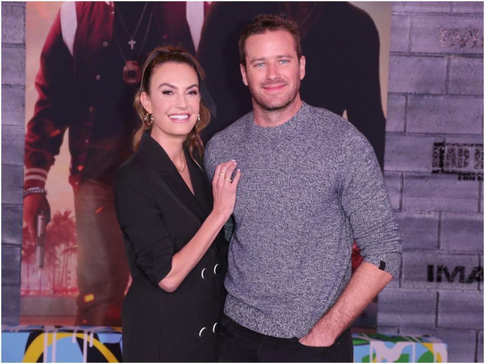 Armie Hammer Elizabeth Chambers