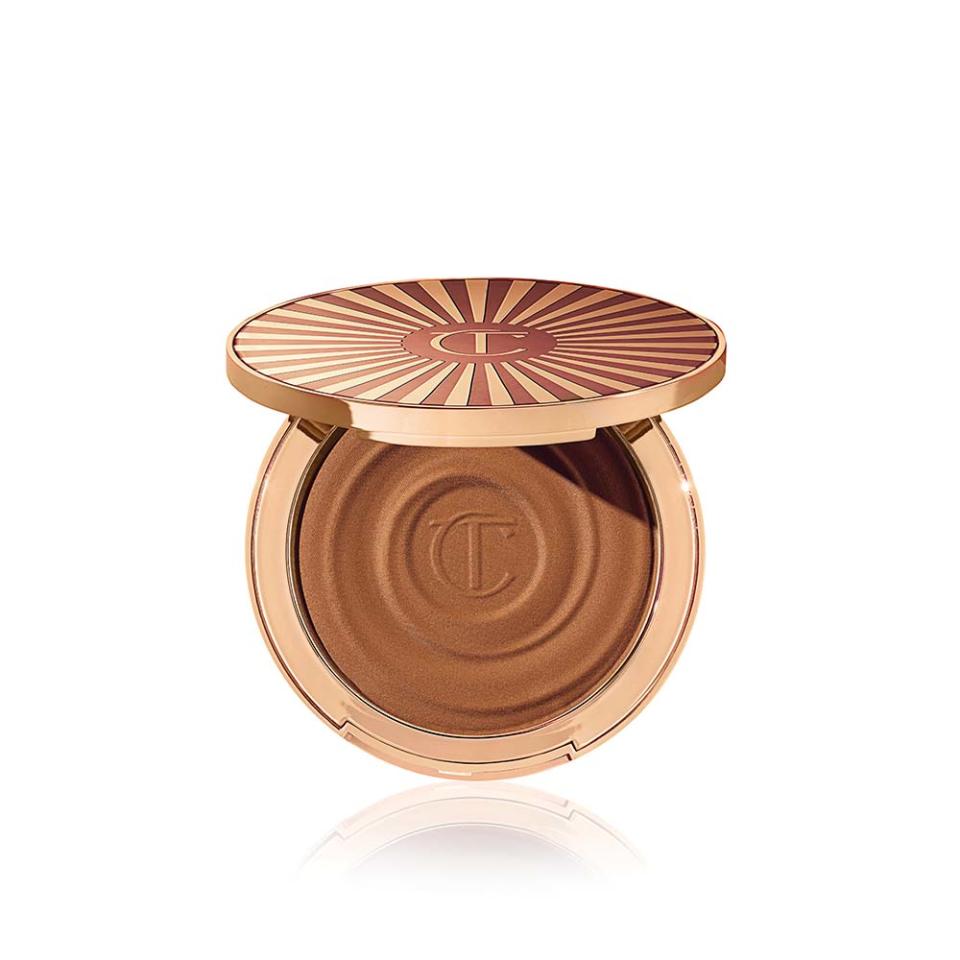 Charlotte Tilbury Beautiful Skin Sun-Kissed Glow Bronzer  - Credit: Courtesy of Brand