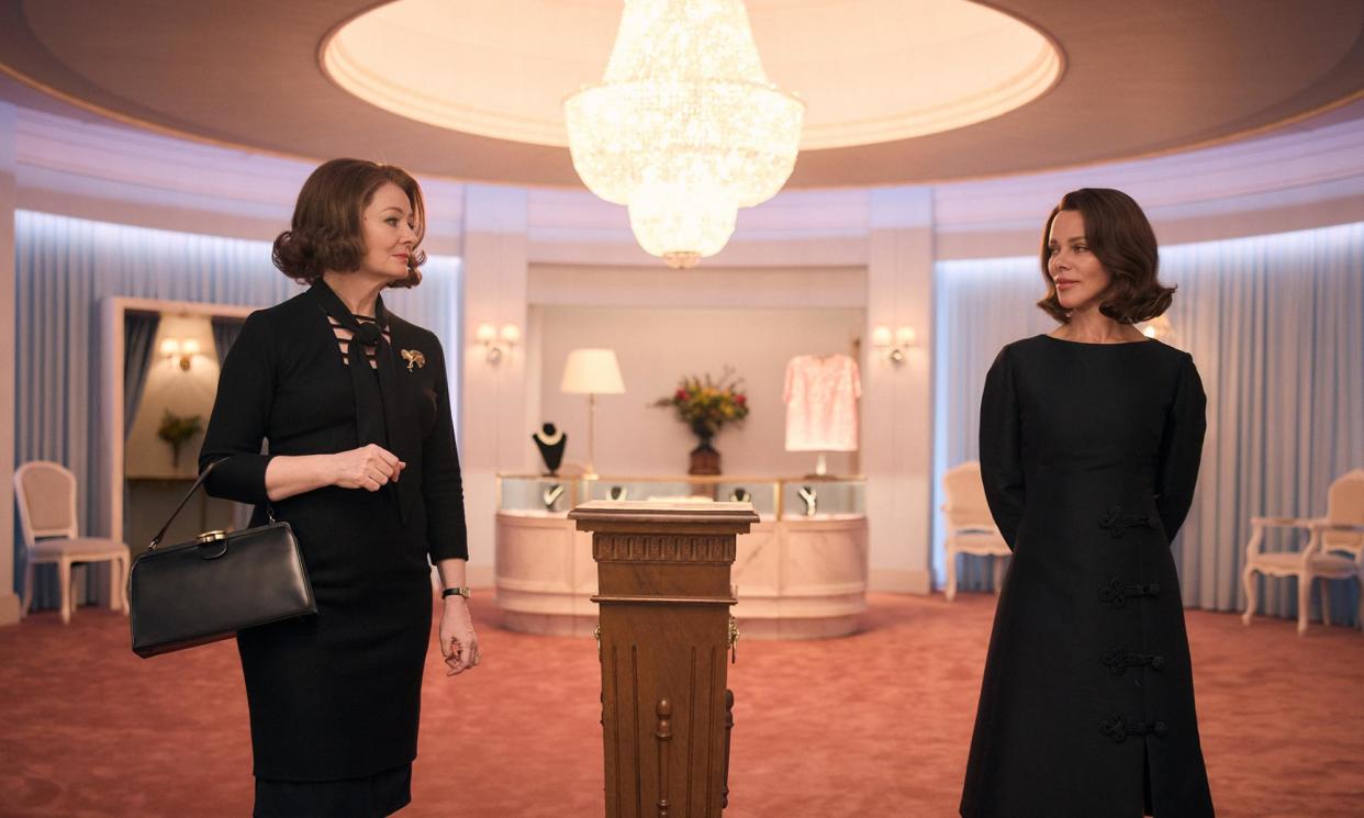 <span>‘The ladieswear section of a posh department store … is hardly positioned at the vanguard of social change’ … Miranda Otto and Debi Mazar in Ladies in Black.</span><span>Photograph: ABC</span>
