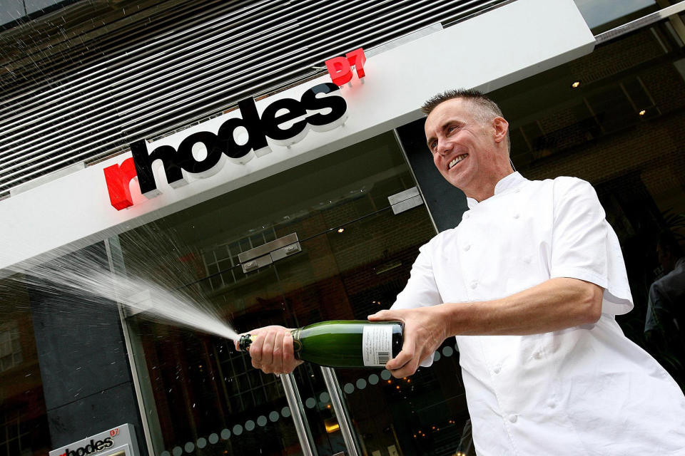 Celebrity chef Gary Rhodes opens his new 250-seat brasserie, Rhodes D7, at the Capel Building, Dublin.