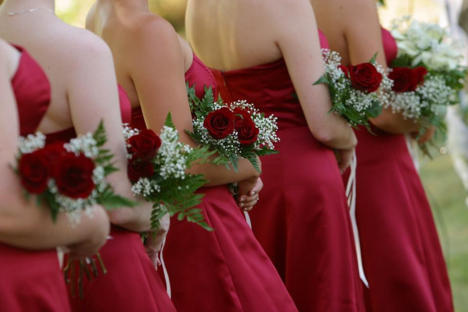A bride has caused controversy by asking her bridesmaids to wear and pay for monstrosities [Photo: Blake Newman via Pexels]