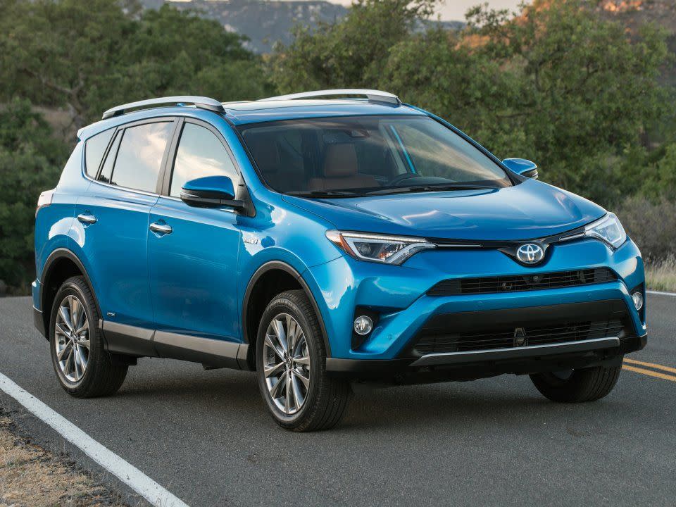 <p><strong>Best hybrid SUV for the money:</strong> 2017 Toyota RAV4 Hybrid </p>