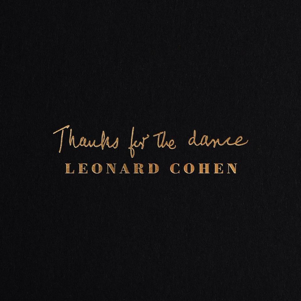 Leonard Cohen Thank You For the Dance artwork