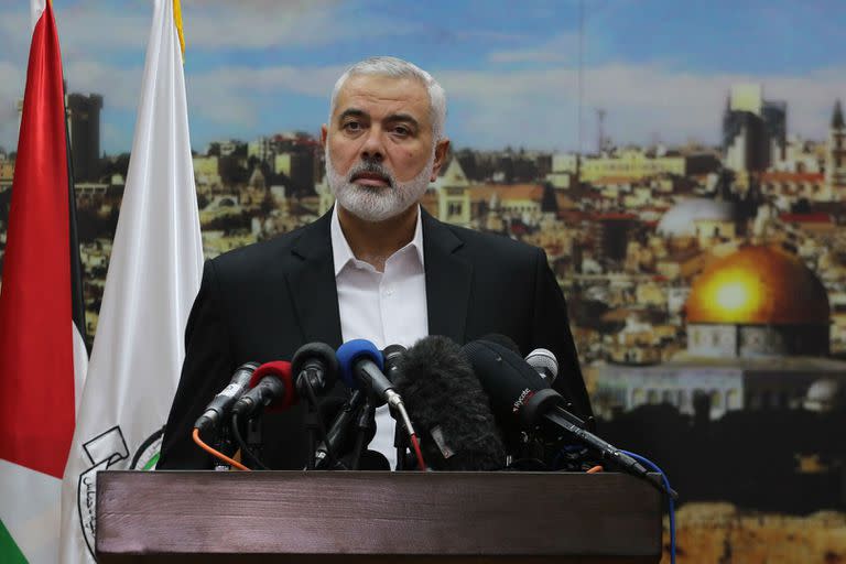 El líder de Hamas, Ismail Haniyeh.