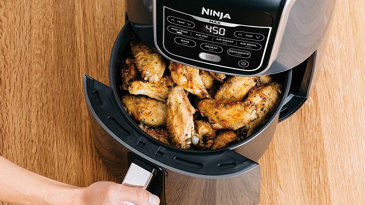 Get your cooking done easier with this Ninja Max XL air fryer on sale today.