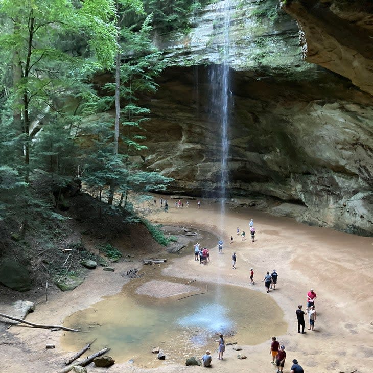 ash cave hocking hills ohio