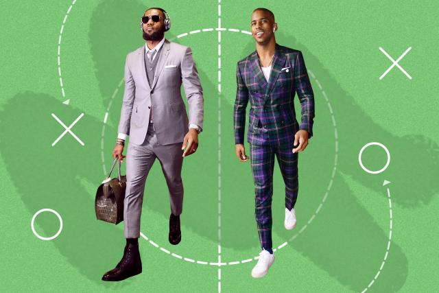 Style Tips From the NBA's Best Dressed LeBron James and Steph