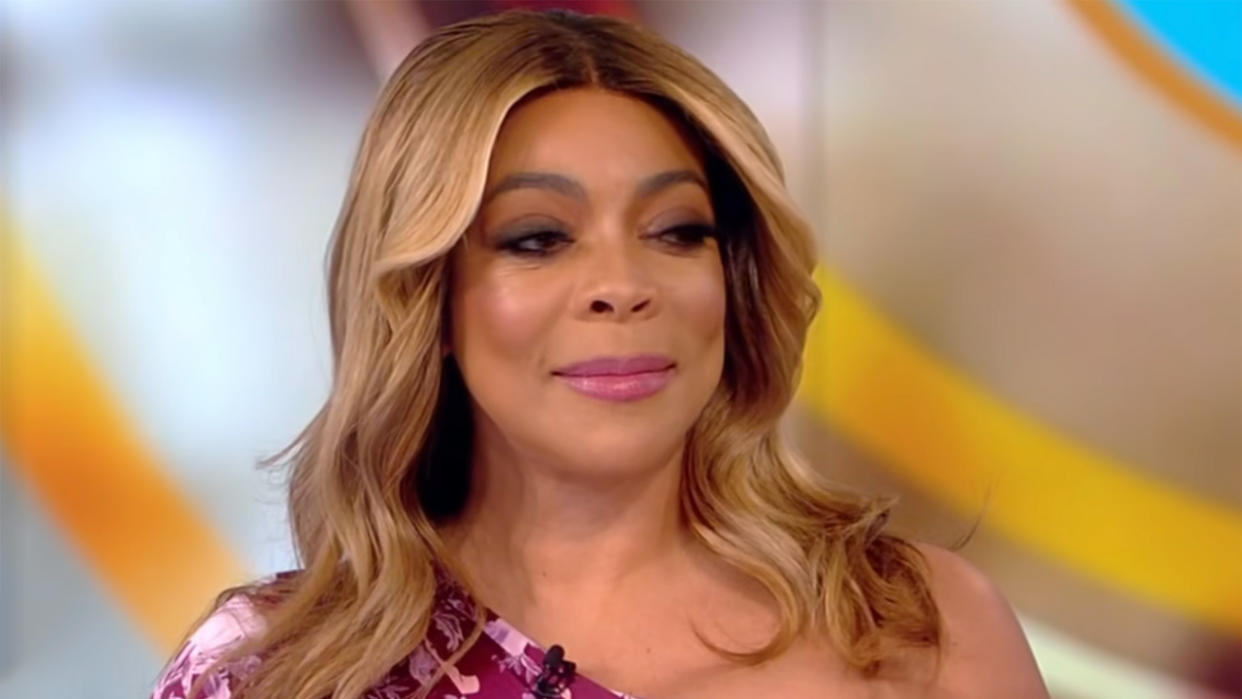  Wendy Williams during 2019 appearance on The View. 