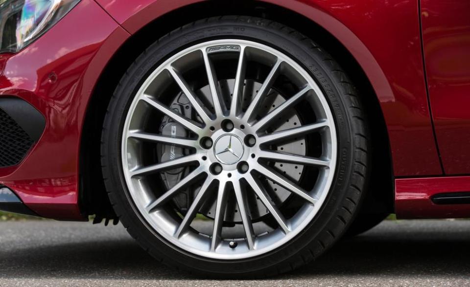 <p>2014 Mercedes-Benz CLA45 AMG 4MATIC wheel</p>