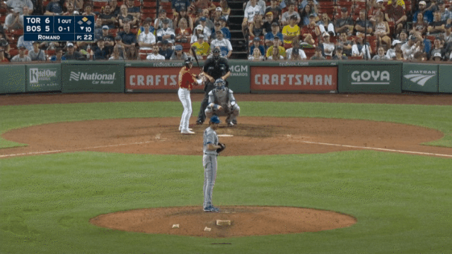 New York Yankees pitcher Sal Romano delivers a pitch to the Toronto Blue  Jays during the seventh inning of a baseball game on Thursday, Sept. 9,  2021, in New York. (AP Photo/Adam