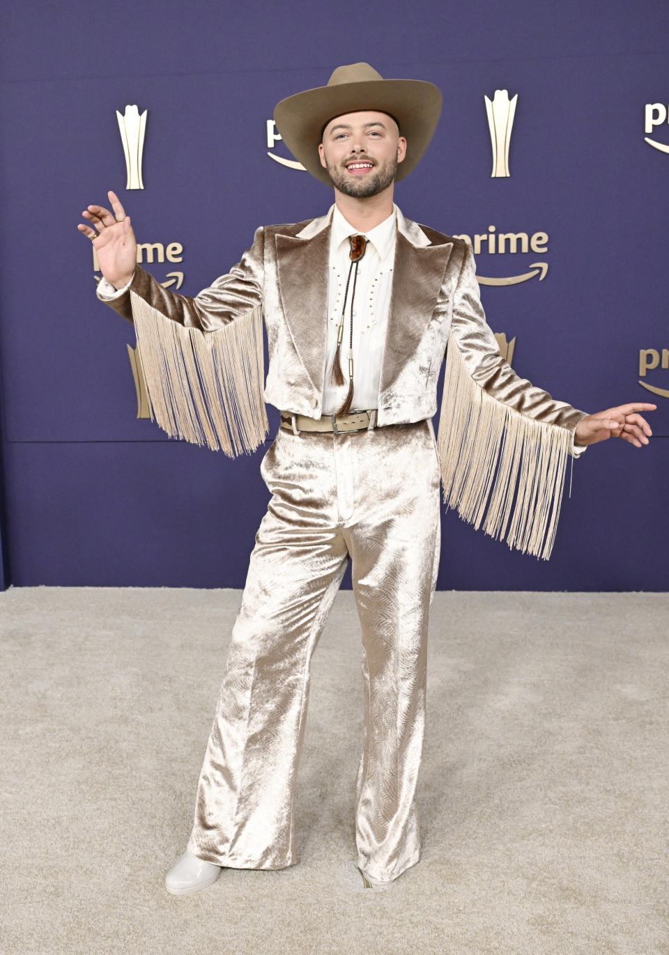 Adam Mac at the 59th Academy of Country Music Awards from Ford Center at The Star on May 16, 2024 in Frisco, Texas.