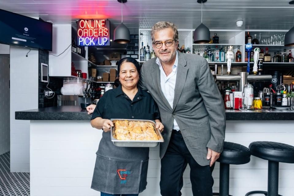 Stratis Morfogen was inspired to find pastry chefs like Dinah who could whip up traditional Greek pastries like his mom used to make. EMMY PARK