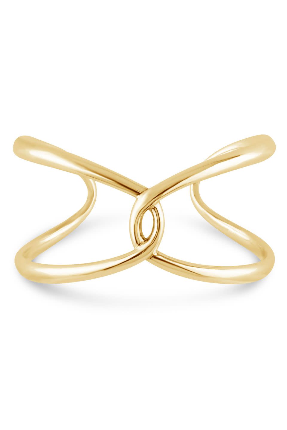 <p>This modern bangle will help dress up any ensemble.</p><p><em>Gold-plated bangle, £420, Dinny Hall at Liberty</em></p><p><a rel="nofollow noopener" href="https://www.libertylondon.com/uk/gold-plated-twist-open-cuff-bracelet-R171827006.html?dwvar_000565915_color=25-GOLD&referrer=departments#" target="_blank" data-ylk="slk:BUY NOW;elm:context_link;itc:0;sec:content-canvas" class="link ">BUY NOW</a></p>