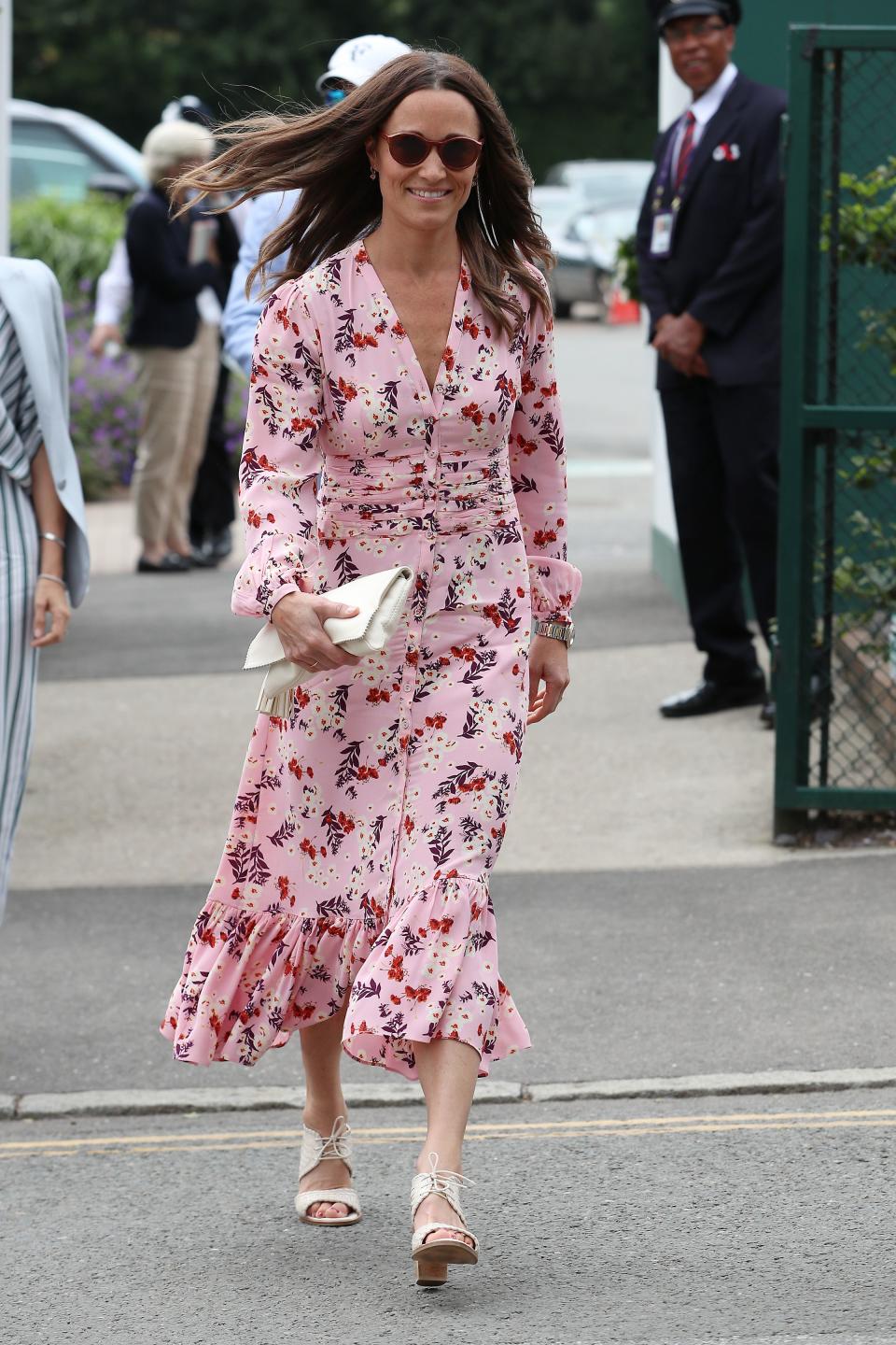 Calling it: Pippa Middleton is hands down the best dressed celeb at Wimbledon