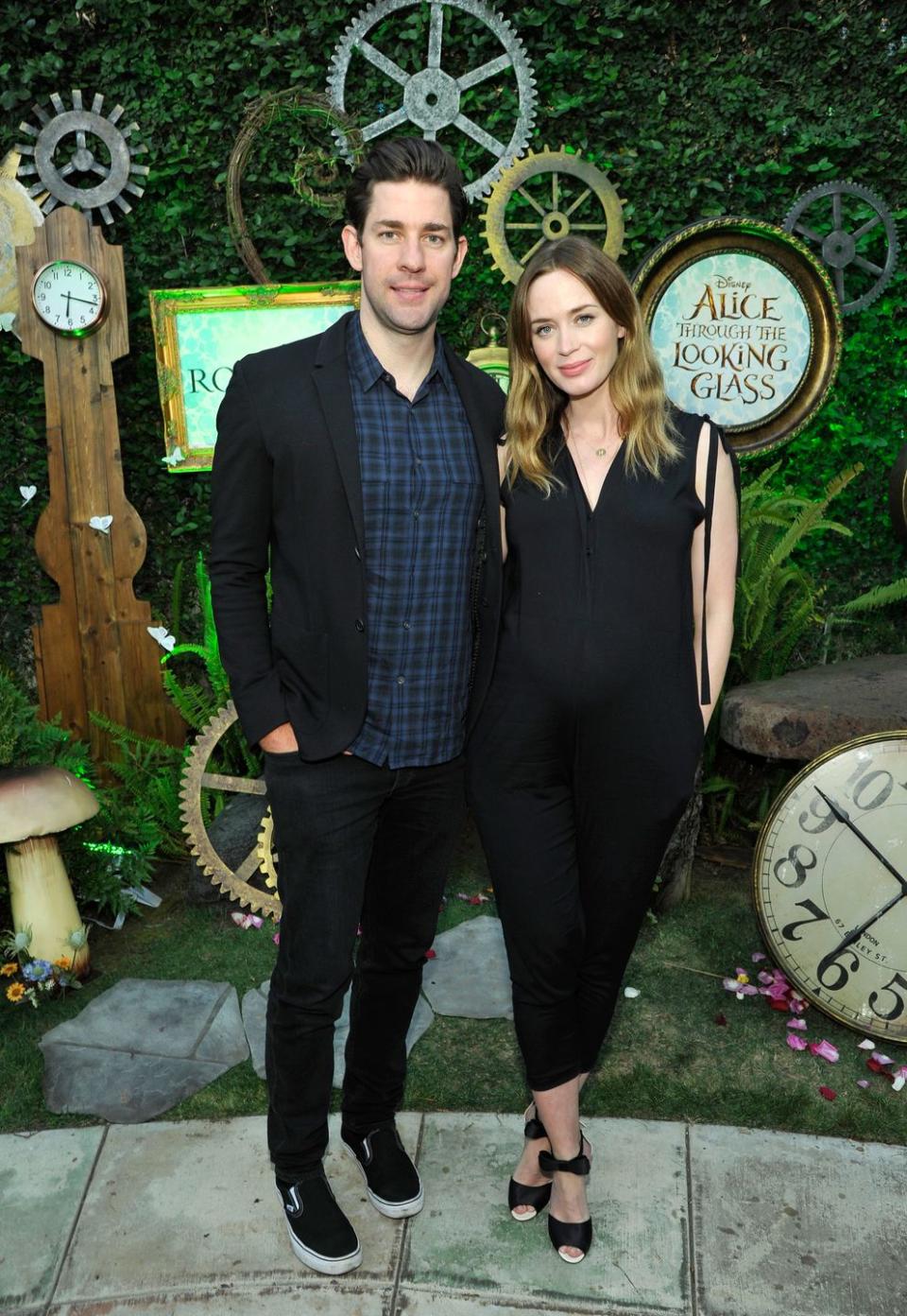 John Krasinksi and Emily Blunt