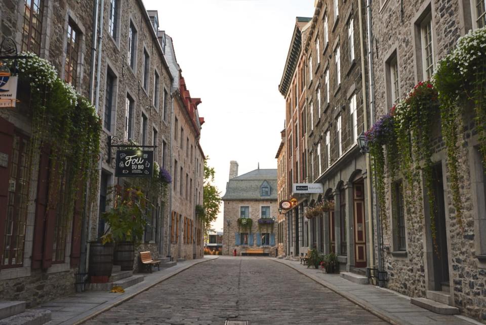 <div class="inline-image__caption"><p>Cobblestone streets of Quebec City.</p></div> <div class="inline-image__credit">Francis Fontaine</div>