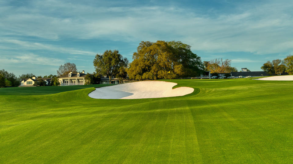 A quiet 18th. (Courtesy Masters.com)