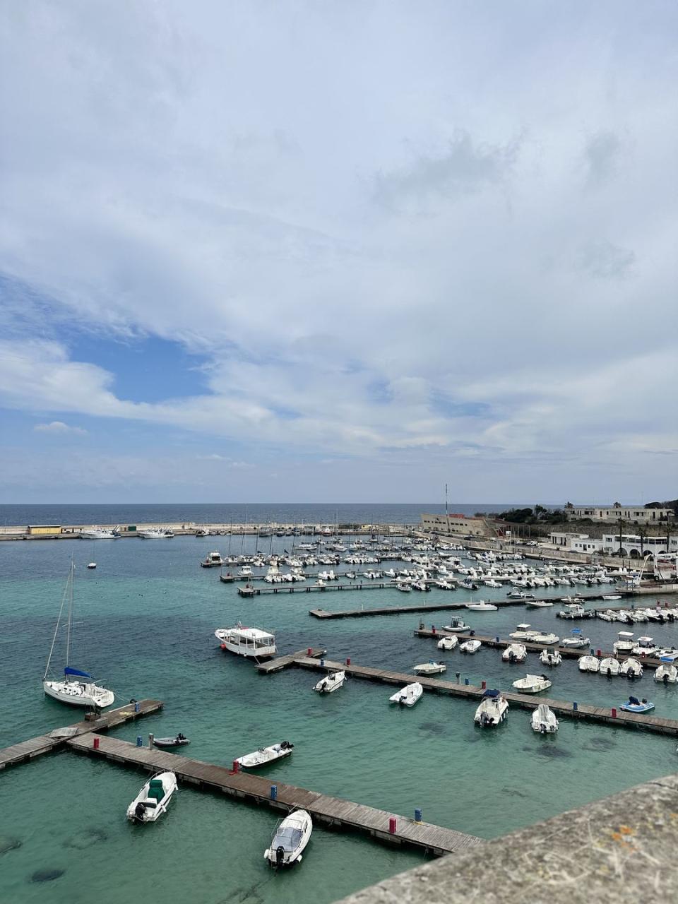 a harbor full of boats