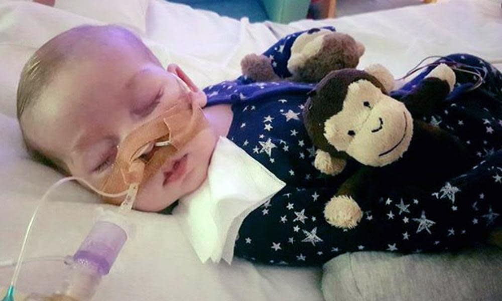 Charlie Gard has a rare genetic condition.