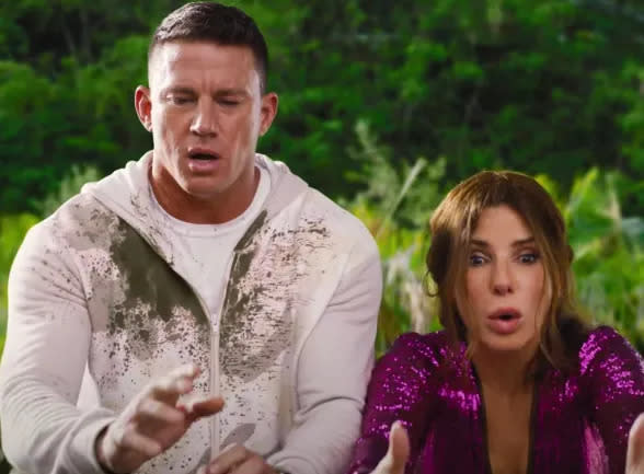 Channing Tatum and Sandra Bullock in 