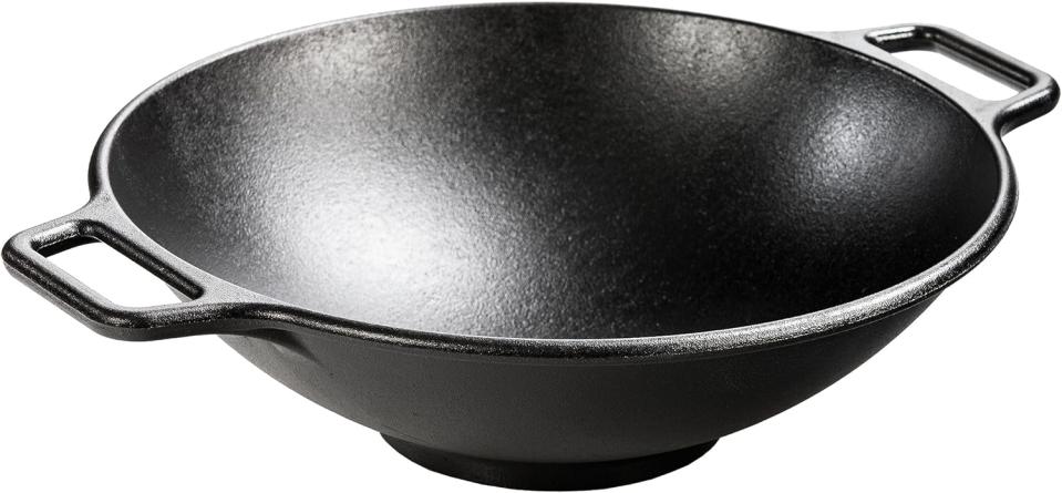 Lodge P14W3 Seasoned Cast Iron Wok, 14 inch,Black (Photo: Amazon)