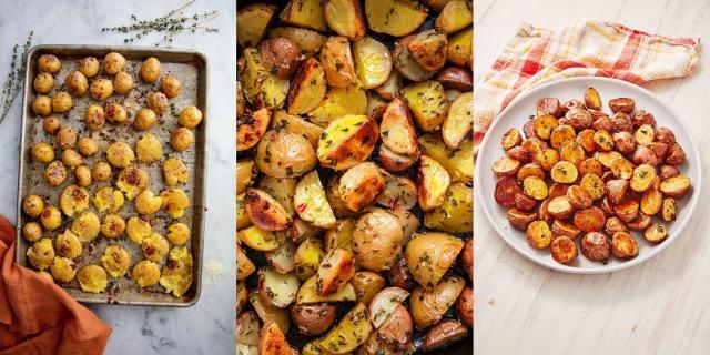 Roasted Baby Potatoes with Rosemary and Garlic - Posh Journal