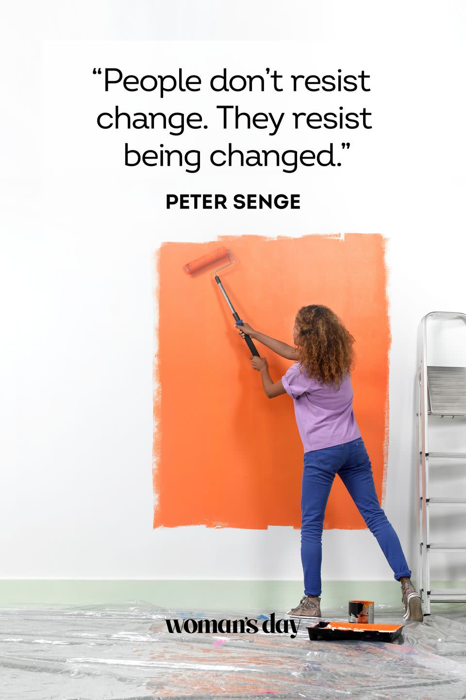 <p>“People don’t resist change. They resist being changed.”</p>
