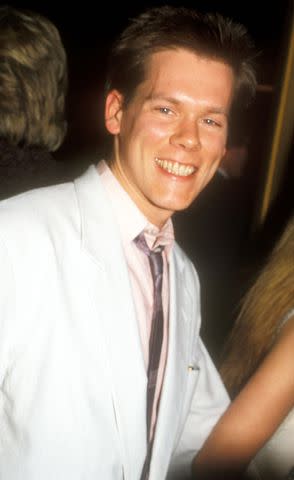 <p>Barry King/WireImage</p> Kevin Bacon at the 1984 premiere of Footloose