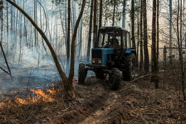 Ukraine In Flames Chernobyl Wildfire Highlights A Dangerous Tradition 