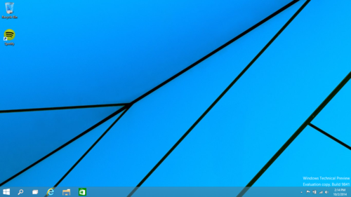 Windows 10 desktop