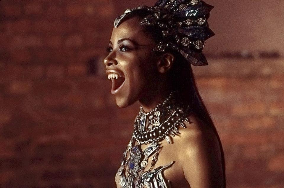 Aaliyah in "Queen of the Damned."