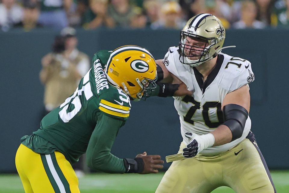 Left tackle labeled the Saints’ biggest weakness after NFL draft ...