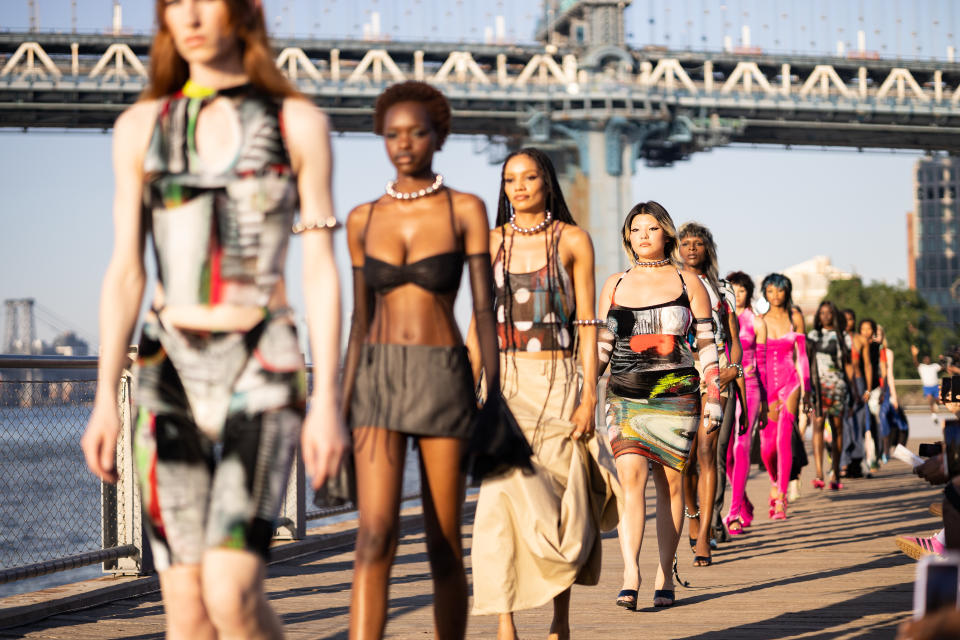 A fashion show at the PayPal-sponsored MADE event in Brooklyn. - Credit: Shane Drummond/BFA.com