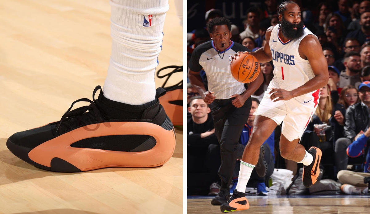 James Harden Debuts His Latest Signature Adidas Sneaker in First Game ...