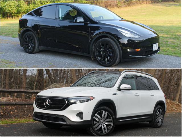 Why I'd buy a Tesla Model Y over the Mercedes EQB after driving both  electric SUVs