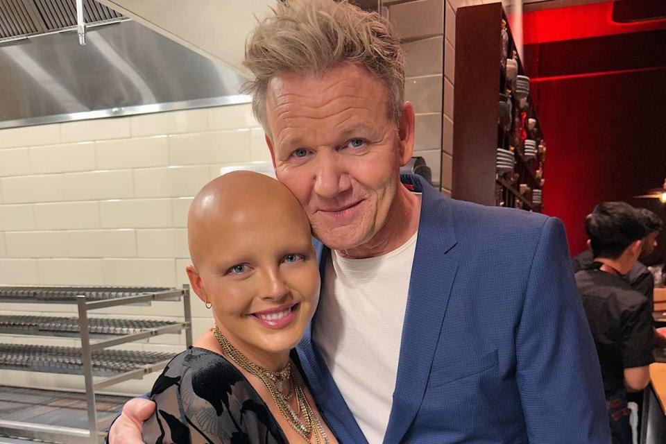 <p>madison baloy/Instagram</p> Madison Baloy and Gordon Ramsey