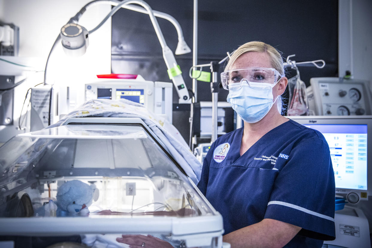 Advance Neonatal Nurse Practitioner at University Hospital Coventry & Warwickshire. (BBC/Label 1/Ryan McNamara)