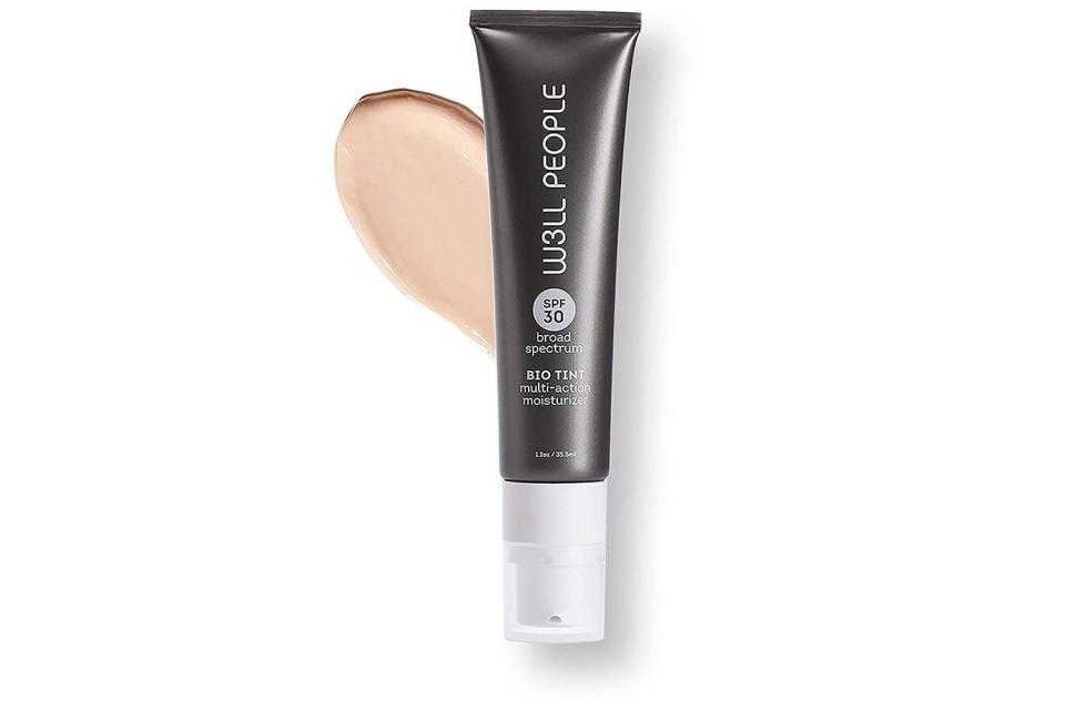 Tianna Rounds, HuffPost's senior manager of editorial, said she relied on BB cream or tinted moisturizer to make her feel presentable. This W3ll People moisturizer offers a hint of color and SPF 30, plus it's plant-based, sulfate free and paraben free.&nbsp;<br /><br /><strong><a href="https://www.target.com/p/w3ll-people-bio-tint-foundation-moisturizer-light-1-2-oz/-/A-51255919" target="_blank" rel="noopener noreferrer">Get W3ll People Bio Tint Multi-Action moisturizer for $22.99</a>.</strong>