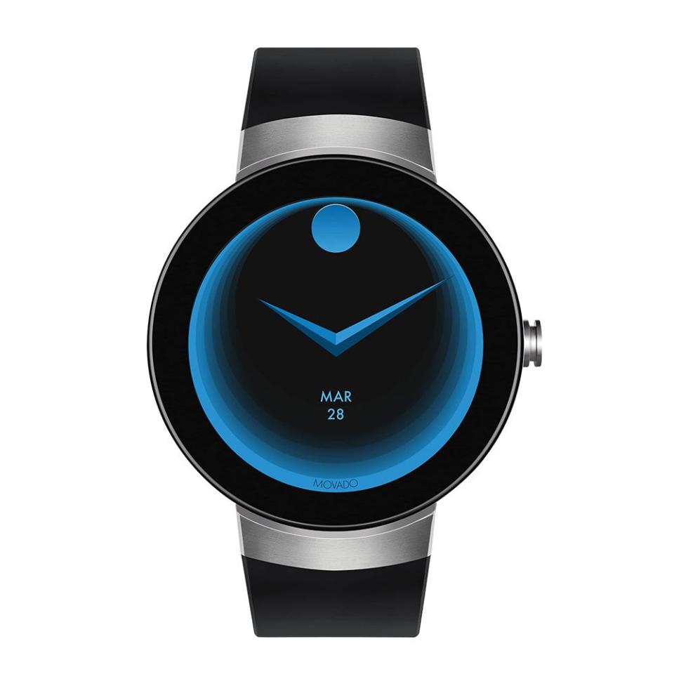 Movado Connect Silicone Strap Smartwatch