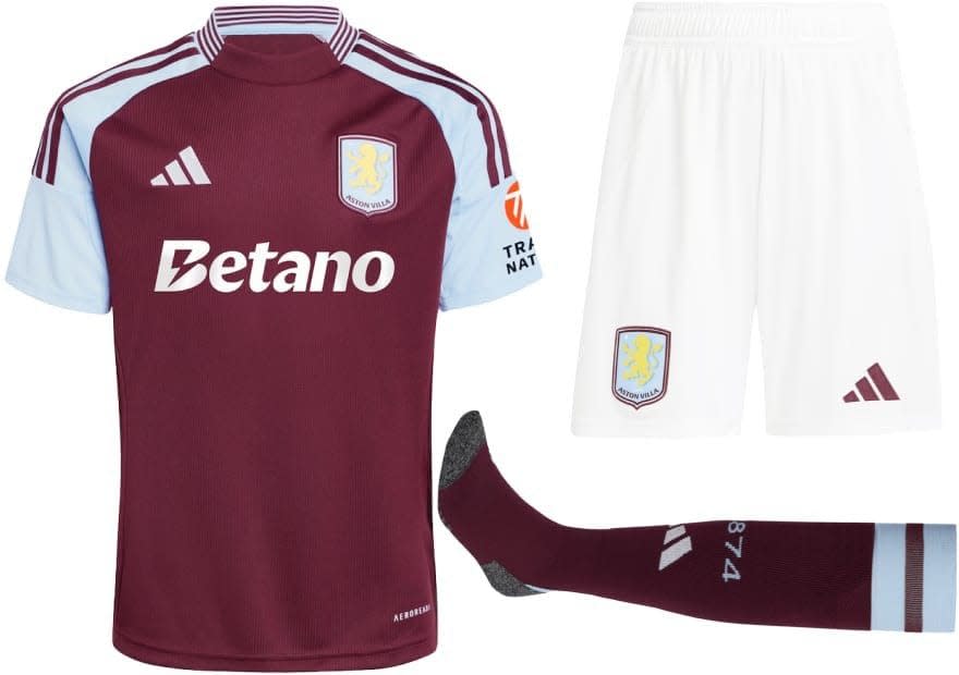 Aston Villa home kit