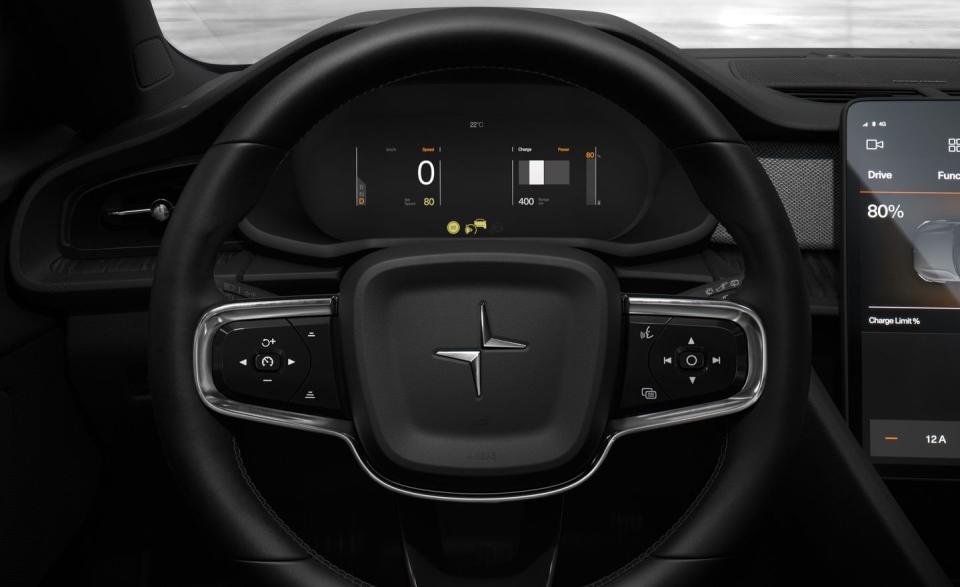 The 2020 Polestar 2's Infotainment System in Photos