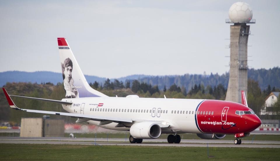 US pilots are complaining that Norwegian's low-cost transatlantic flights will cost them their jobs: Getty