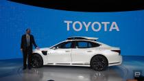 Toyota showed off its latest autonomous vehicle development efforts at CES