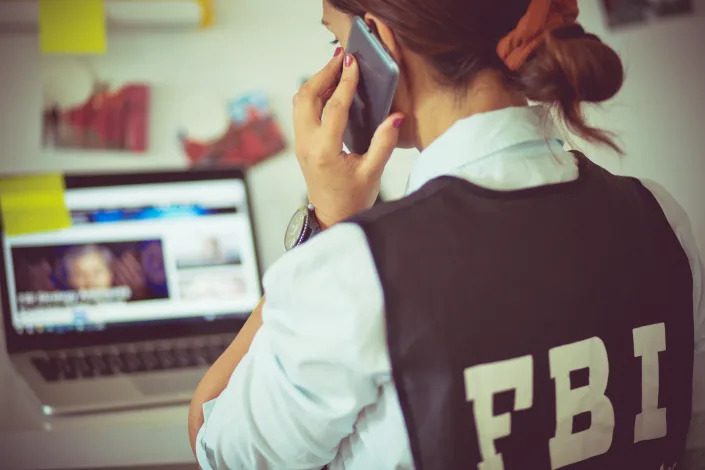 FBI personnel.  (Getty Images)