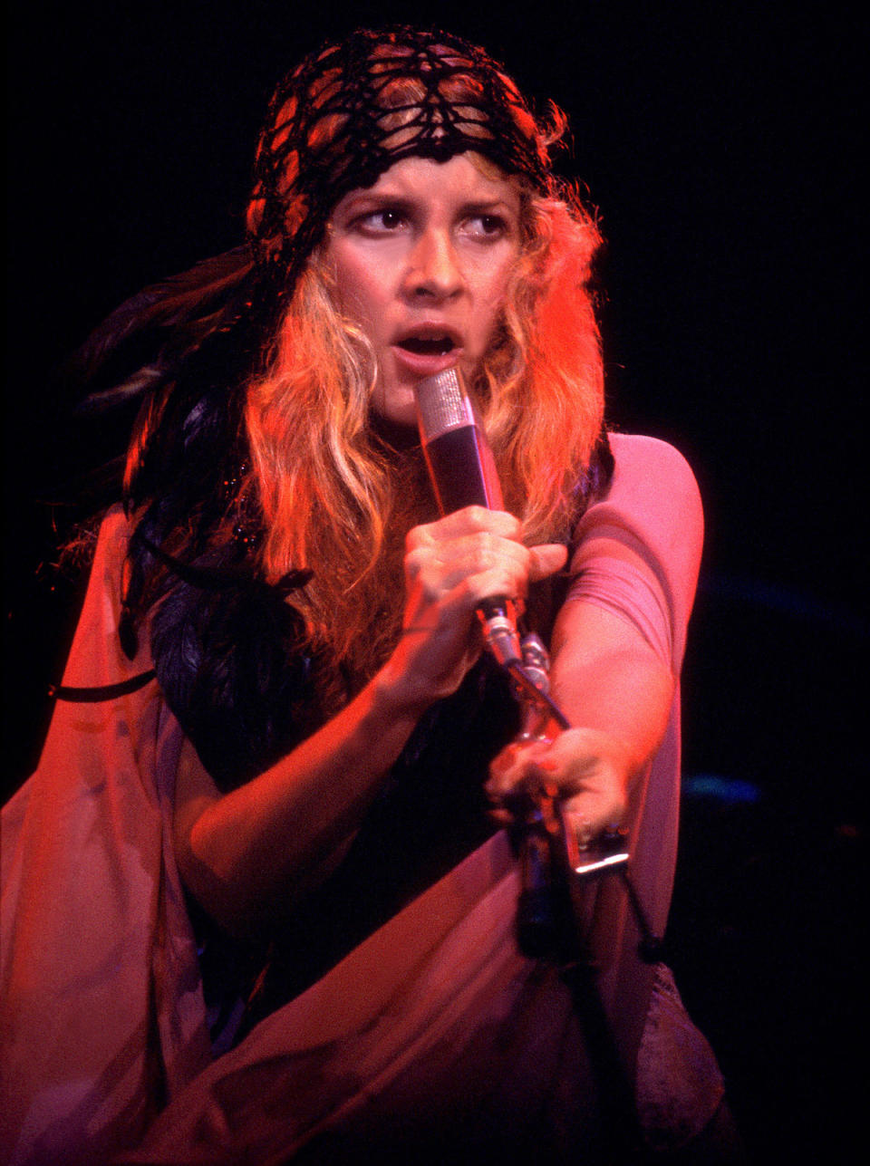 Stevie Nicks onstage in 1978