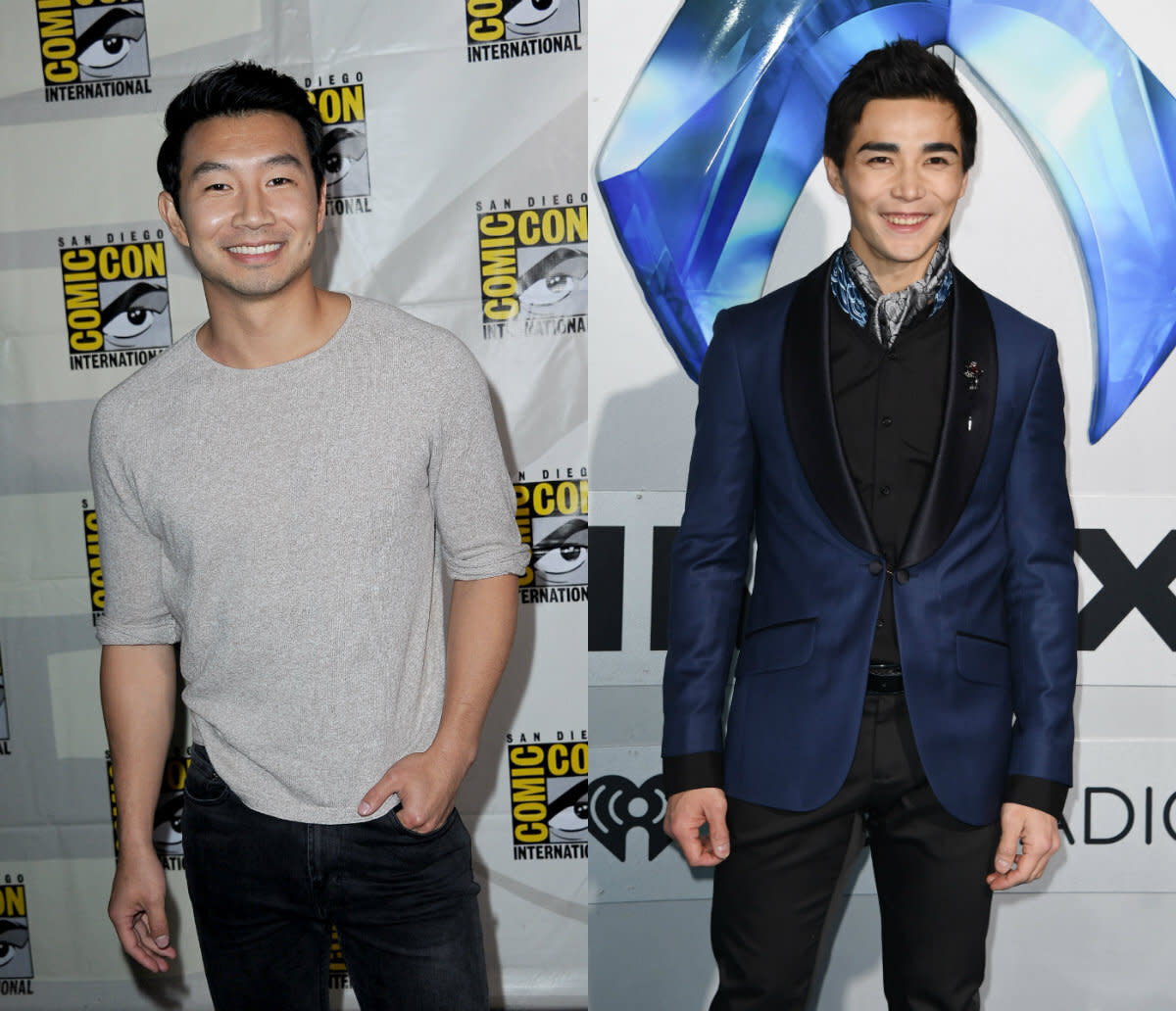 From left to right: Simu Liu, Ludi Lin (Photo: Getty Images )