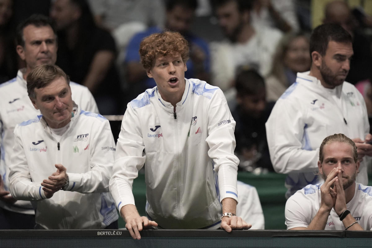 Defending champion Italy to take on Argentina in Davis Cup Finals in November